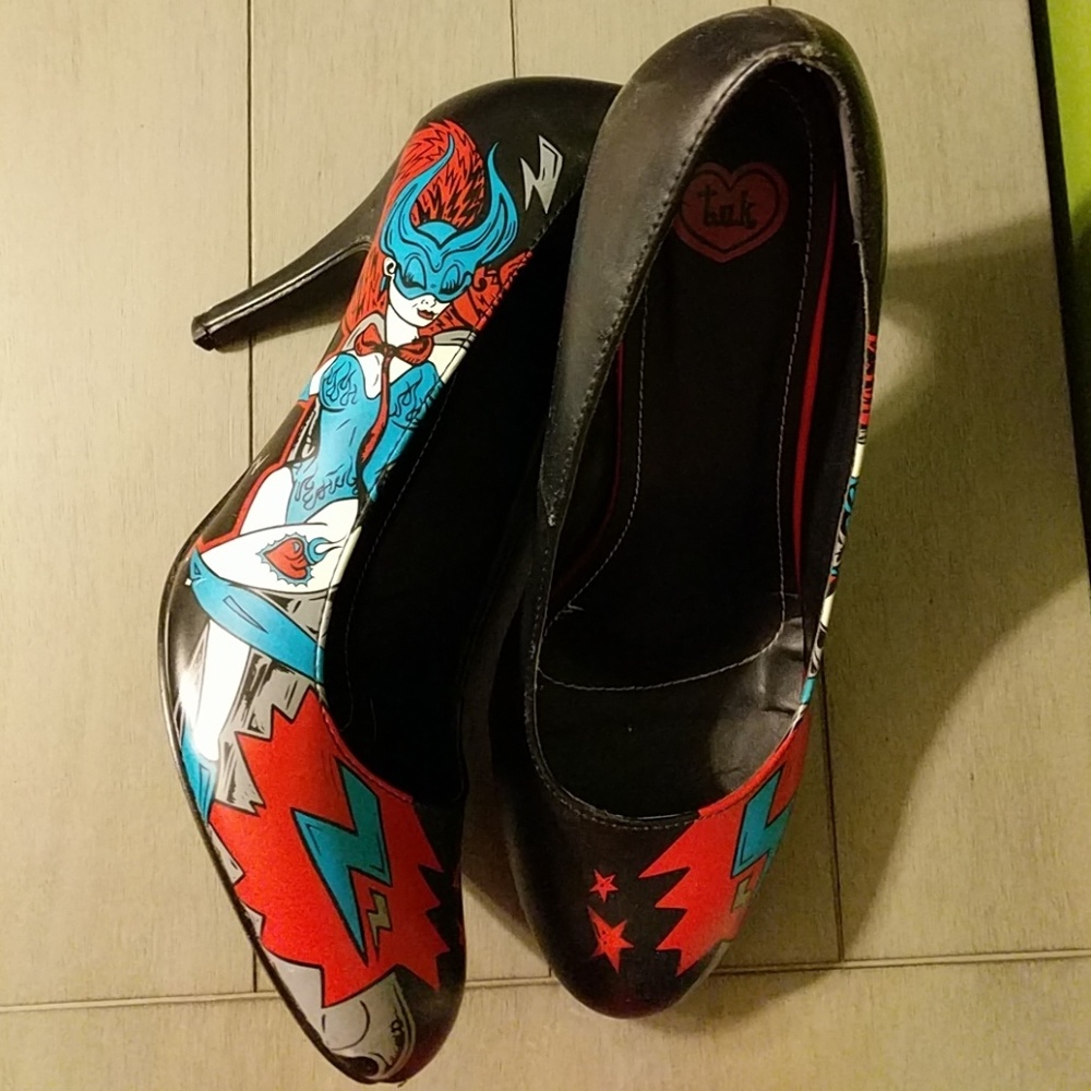 TUK super hero shoes